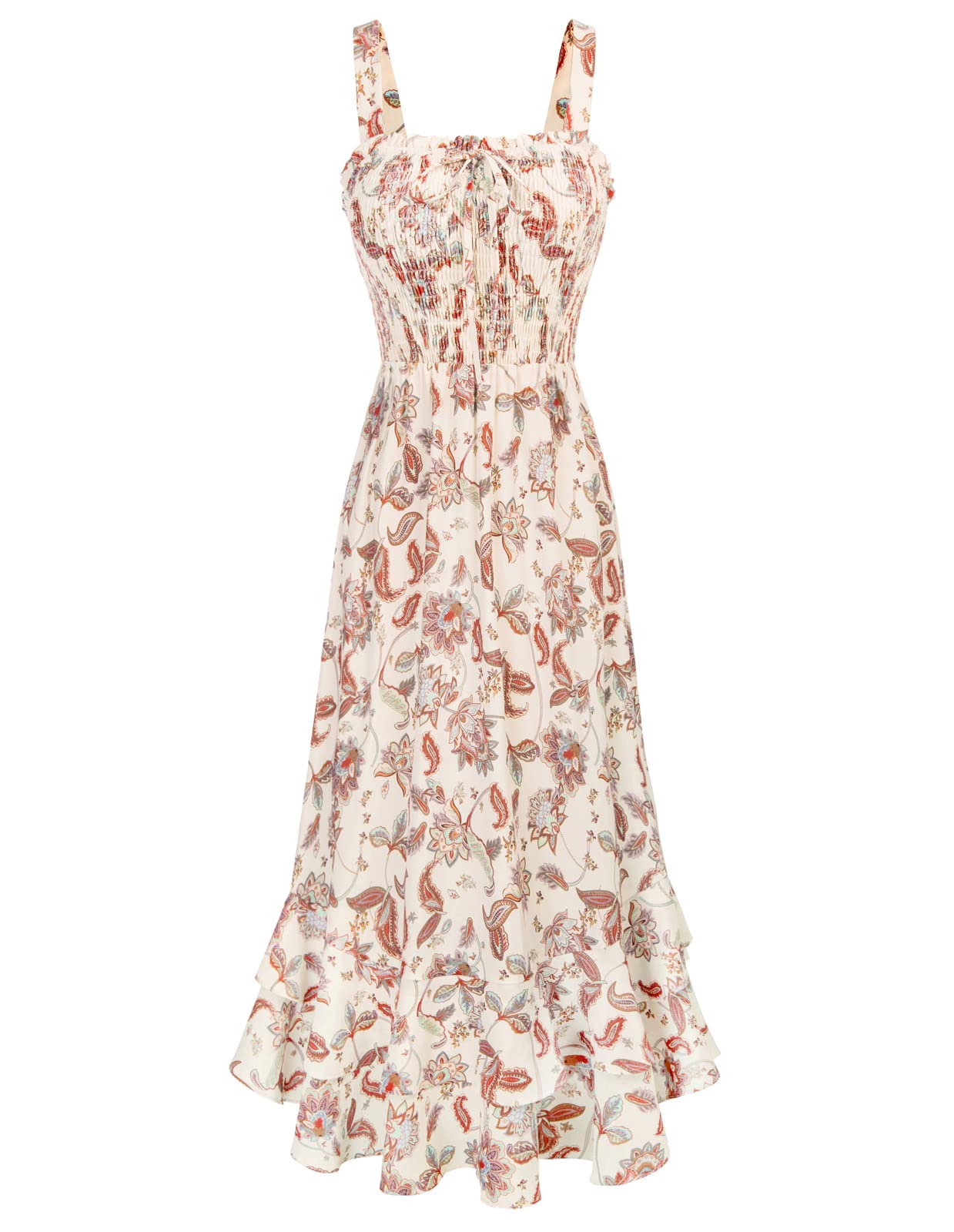 GRACE KARIN Women's 2025 Summer Floral Boho Swing Dress